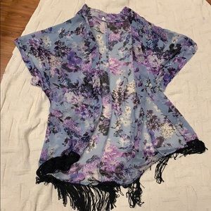 Flowy Floral Cardigan!